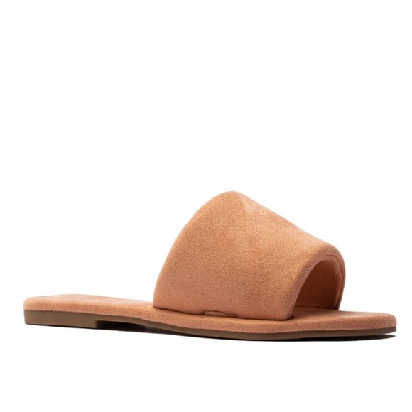 Shoes - Blush one Band Slide